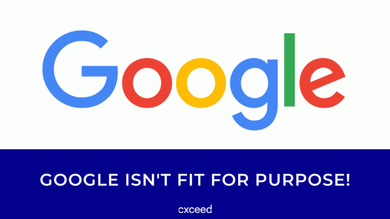google isn't fit for purpose